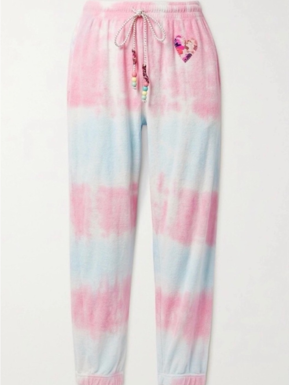 LoveShackFancy Santinella Pant in Cherry Fizz